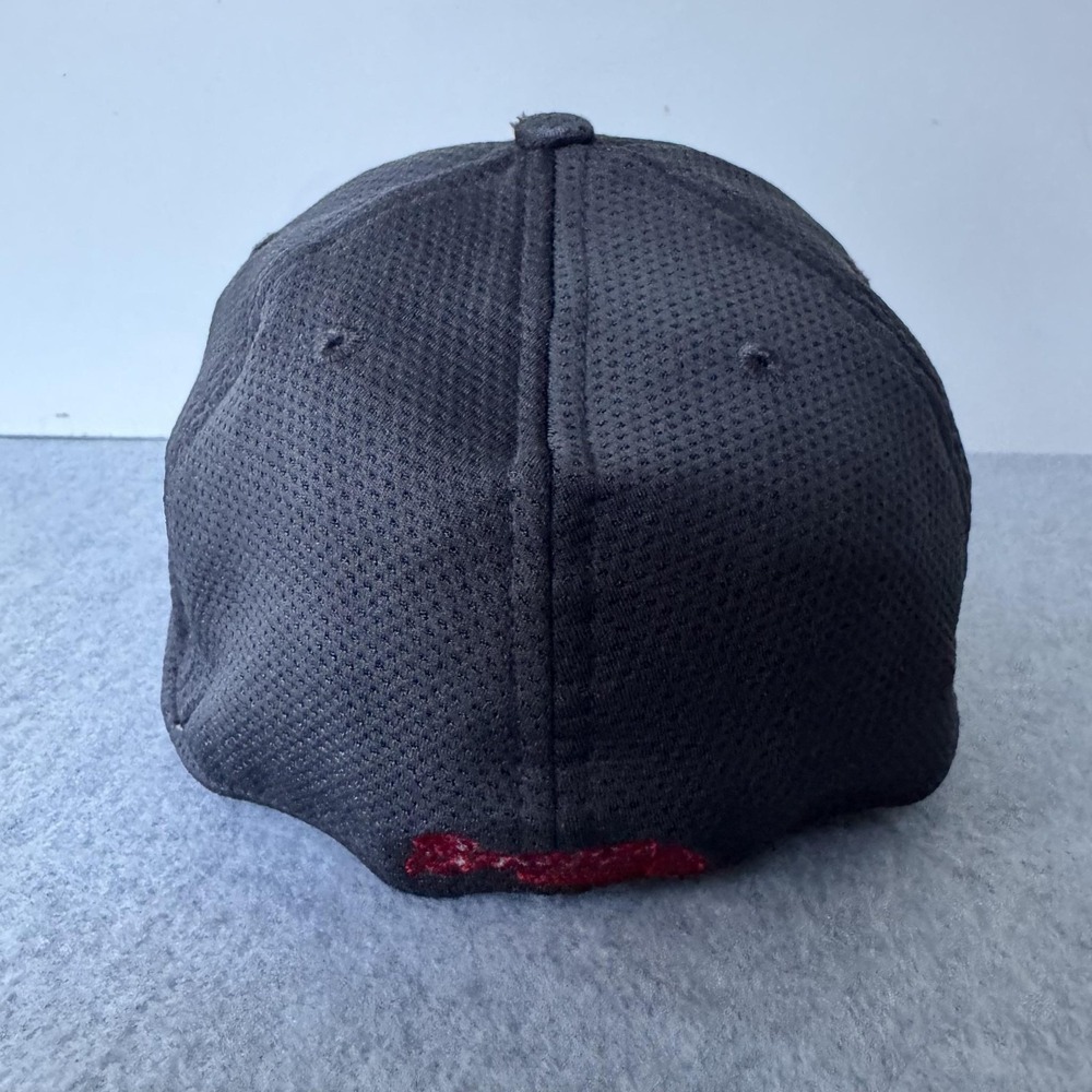Atlanta Braves Hat Cap Fitted Mens Large Gray MLB Baseball New Era 39THIRTY - Picture 5 of 13